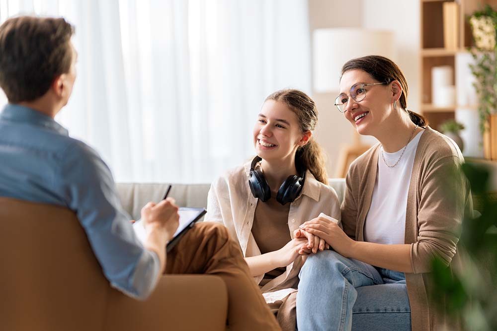 Family counseling session